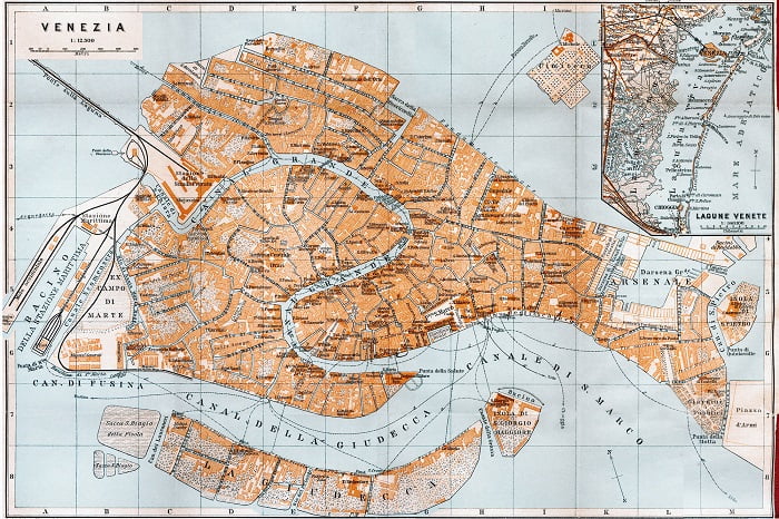 Χάρτης της βενετίας