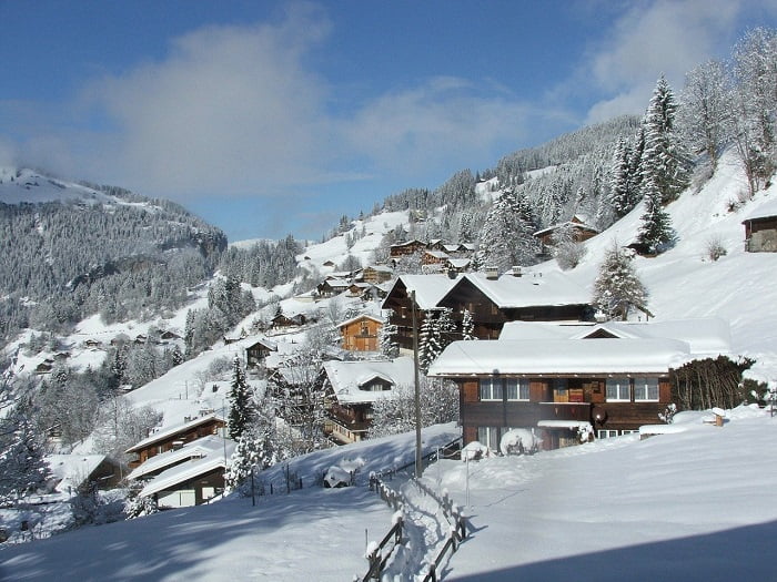 Wengen, χειμώνας στις Ελβετικές Άλπεις
