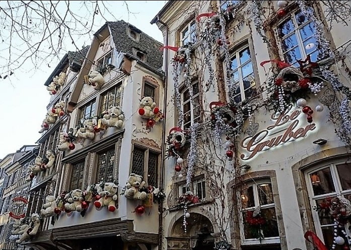Χριστουγεννιάτικη αγορά, Στρασβούργο, Γαλλία.