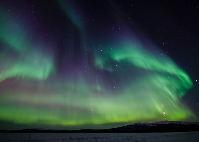 Aurora Borealis, Σουηδία