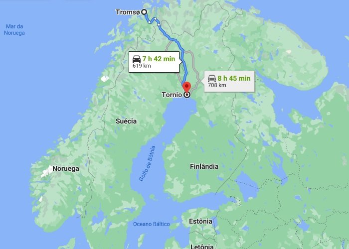 Northern Lights Route, η διαδρομή βόρειο Σέλας στην Σκανδιναβία