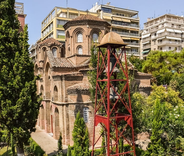 Η Παναγία των Χαλκέων, πλατεία Βενιζέλου, Εγνατία, Θεσσαλονίκη