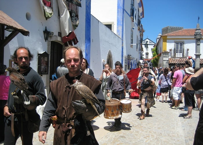 Mercado Medieval em Óbidos.