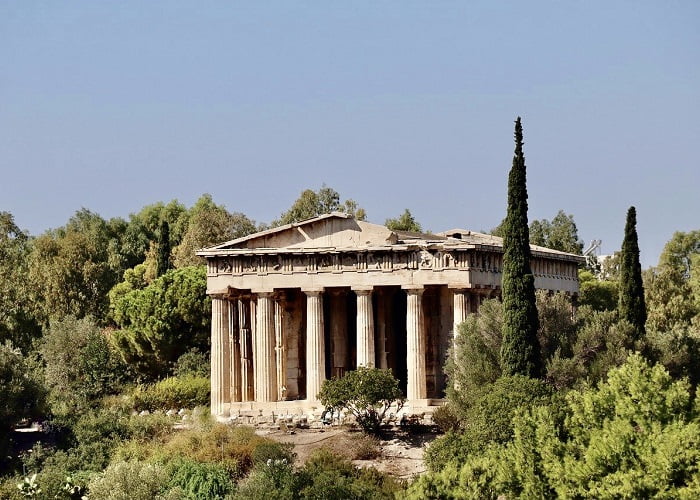 Ναός του Ήφαιστου, Θησείο, αρχαία αγορά, Αθήνα, Ακρόπολη