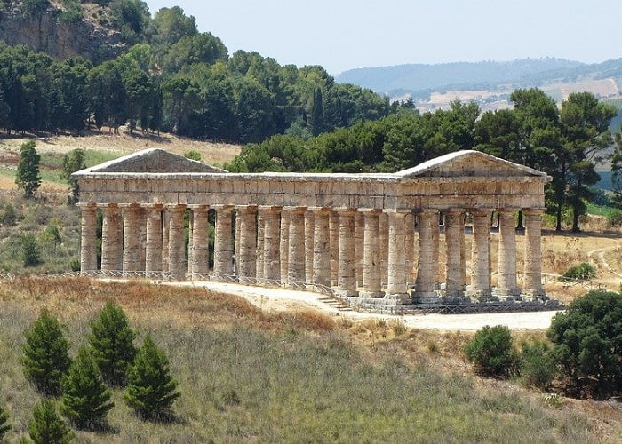 Αρχαίος ελληνικός ναός της Αρτέμιδος, Έγεστα, Ιταλία