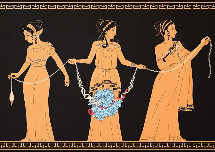 Κλωθώ, Λάχεσις, Άτροπος, Οι τρεις Μοίρες της ελληνικής μυθολογίας