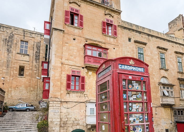 Κόκκινος τηλεφωνικός Θάλαμος, Μάλτα