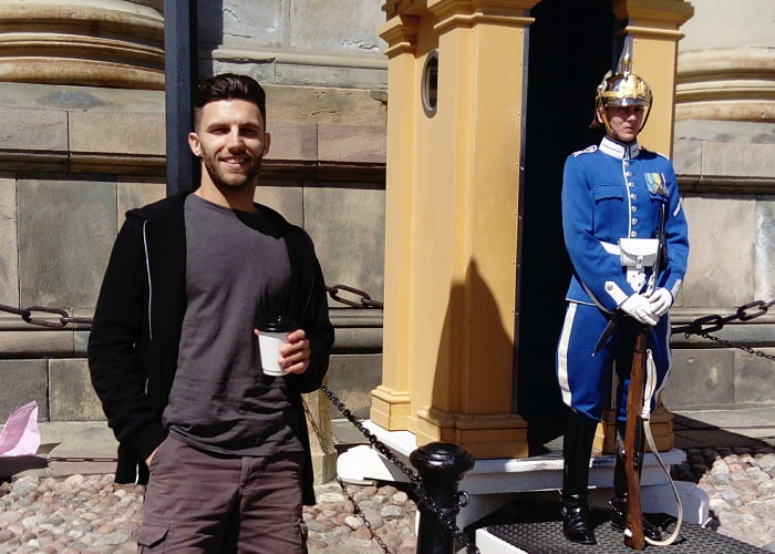 Στοκχόλμη: Βασιλική φρουρά στο παλάτι
