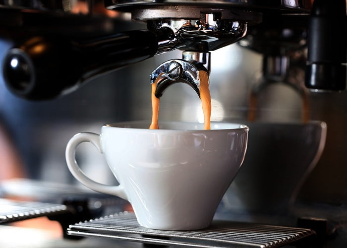 Καφές Εσπρέσο: διπλός καφές ντόπιο, διπλό γκρουπ
