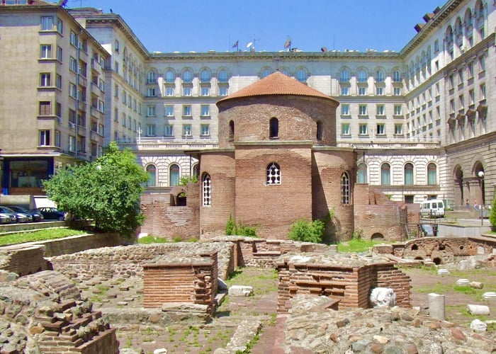 Σόφια Βουλγαρία: Ναός Αγίου Γεωργίου, Ροτόντα, το παλαιότερο κτίριο στην Σόφια