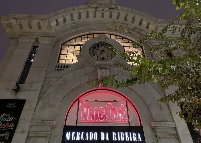 Λισαβόνα τοπικά προιόντα: Αγορά τροφίμων Mercado Ribeira