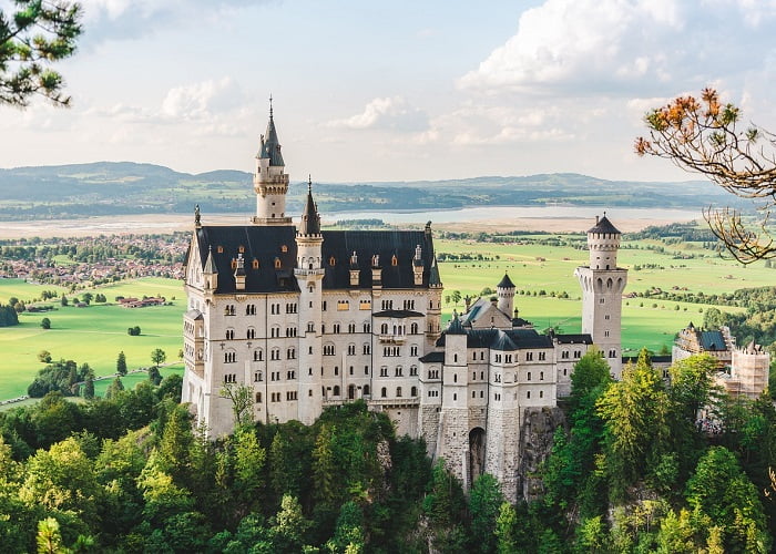 Το κάστρο της σταχτοπούτας στην Γερμανία είναι το πιο γνωστό κάστρο στην Ευρώπη