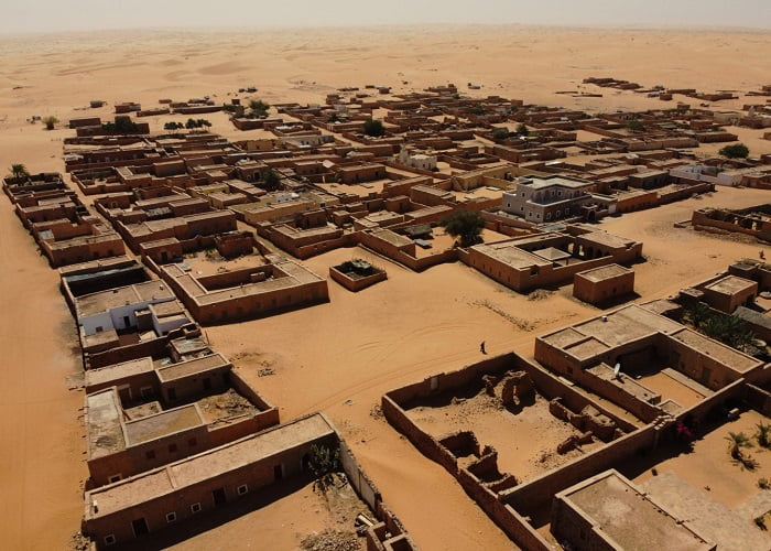 Αρχαία πόλη της Μαυριτανίας στην έρημο Σαχάρα, Δυτική Αφρική