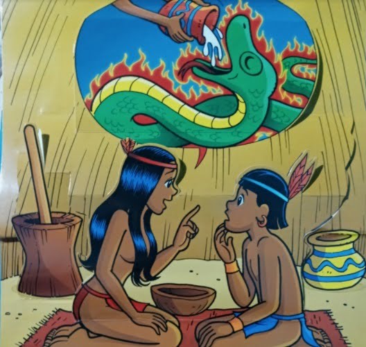 Μύθοι των ινδιάνων της Βραζιλίας: Ο μύθοπς του Ανακόντα
