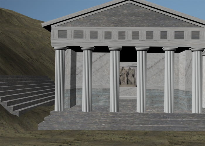 Λυκόσουρα: Ιερό της Δέσποινας στην Αρχαία Λυκόσουρα
