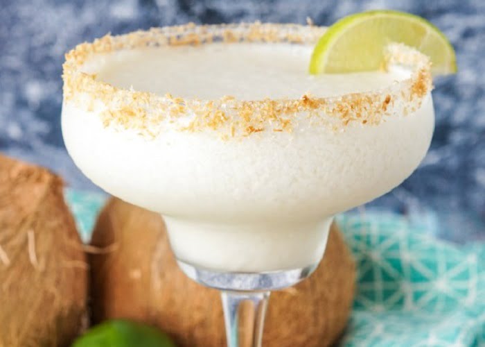 Creamy coconut Margarita: Κοκτέιλ με καρύδα
