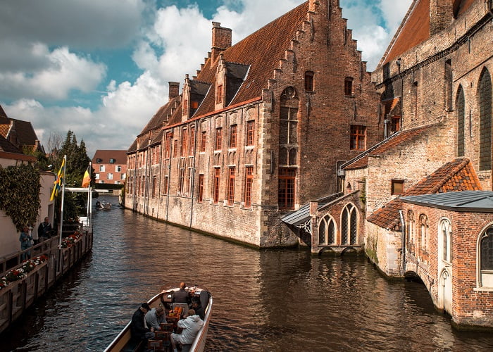 Τουρ με βάρκα στο ποτάμι: Γάνδη, Βέλγιο