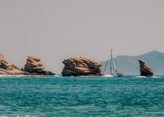 Παραλίες Κρήτης: Τριόπετρα, παραλία Λίγκρες