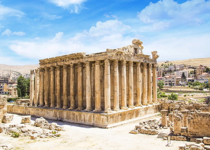 αρχαίες ελληνικές αποικίες σε άλλες χώρες: αρχαία ελληνική πόλη Ηλιούπολις στο Λίβανο