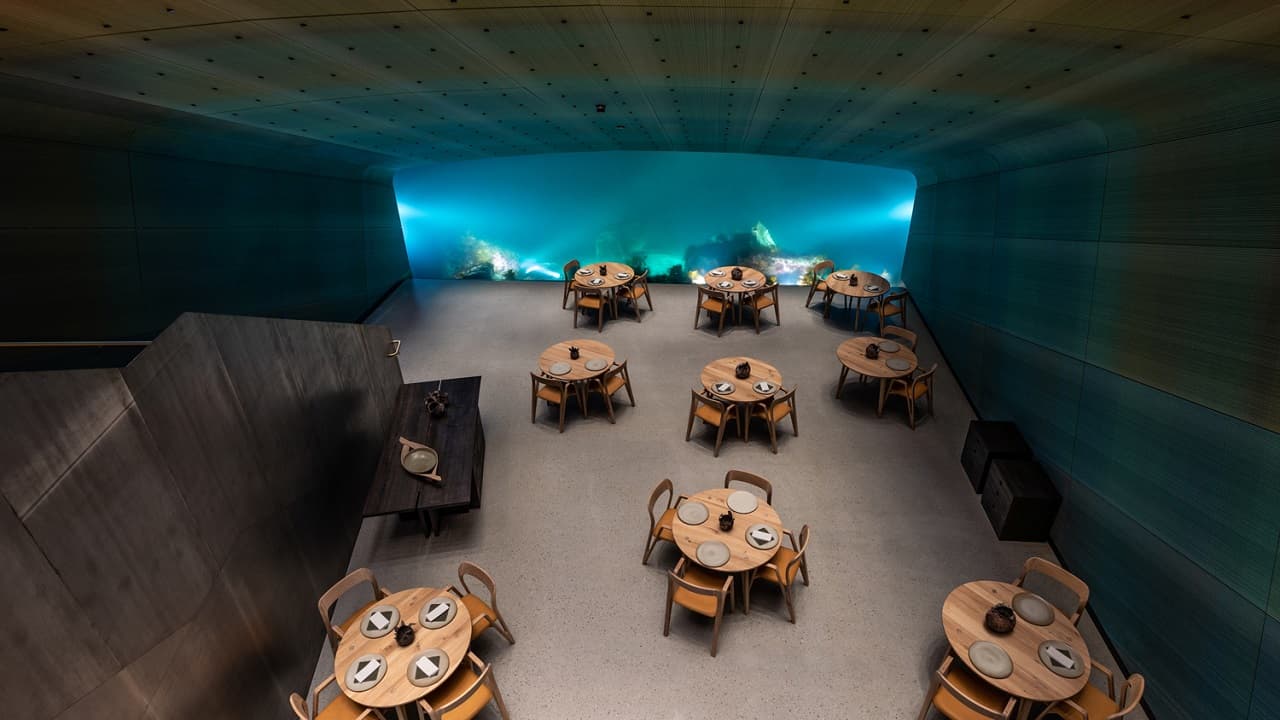 Υποβρύχιο εστιατόριο στη Νορβηγία