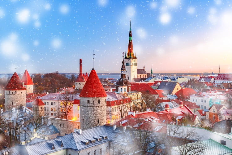 Καλύτεροι Χριστουγεννιάτικοι προορισμοί: Εσθονία, Ταλίν
